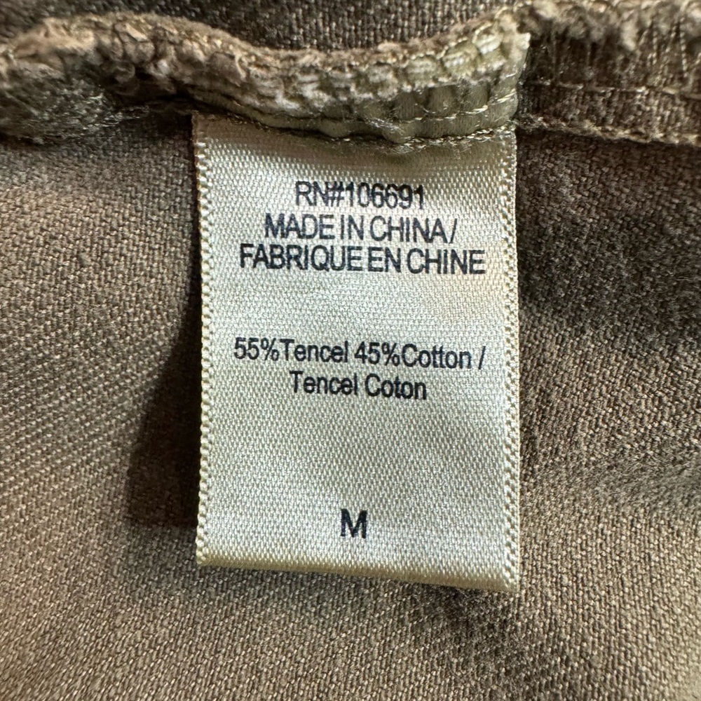 Young Fabulous & Broke Henry Utility Jumpsuit Olive Green Medium - Picture 10 of 13